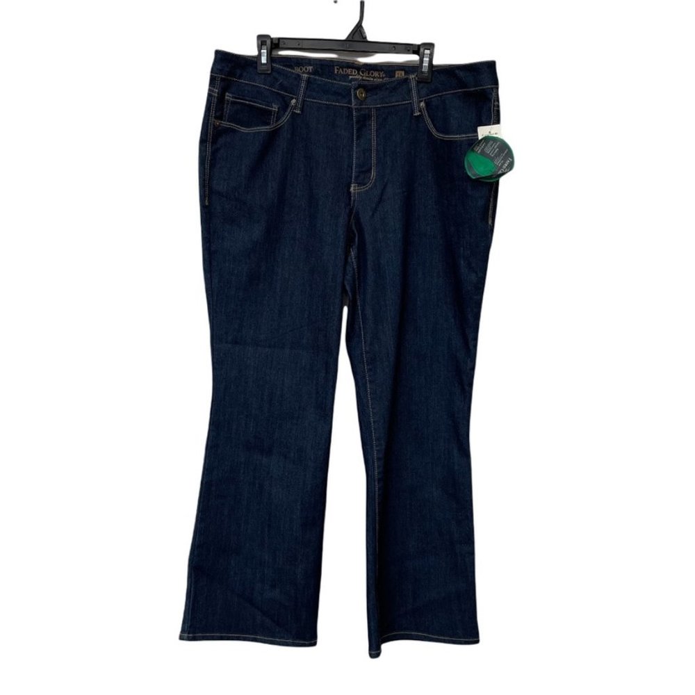 Faded Glory Jeans NWT Boot Women's Size 18P